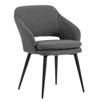 Silla de Oficina Visita - NOGAL BEAT DUKE VISITA - Varios colores - Asiento y Respaldo Tapizado - DUKE VISITA - MOBILIARIO EN MOVIMIENTO - NOGAL BEAT - Silla de oficina