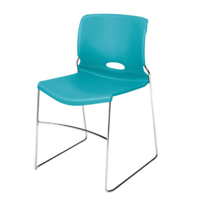 Silla de Oficina Visita - OFIK 40 OLSON 4041 - Negro - Asiento y Respaldo en Polímero - 41 - OFIK - NOGAL BEAT - Sillas de Oficina