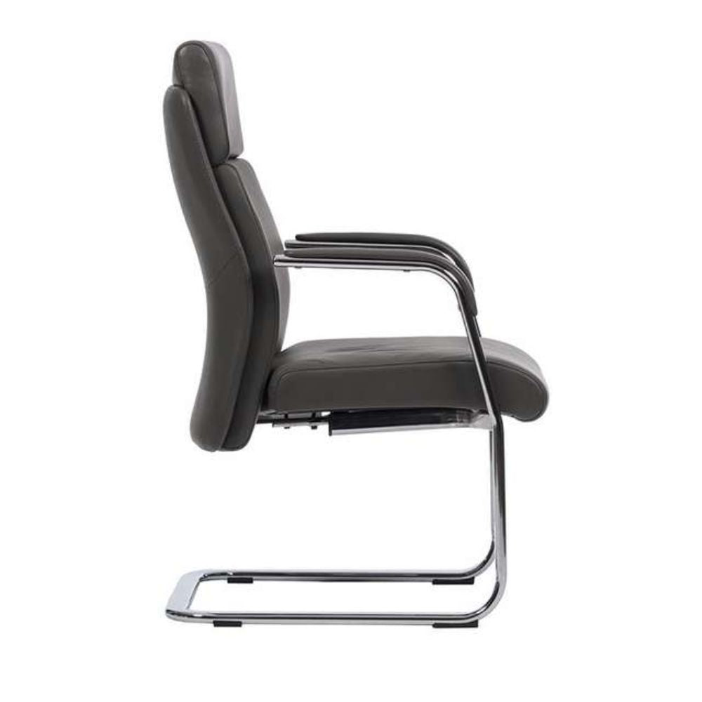 Silla De Oficina Visita - TECHNO CEO - Varios Colores - Asiento y Respaldo Tapizados - CEO VISITA Negro - Techno - NOGAL BEAT - Silla para oficina
