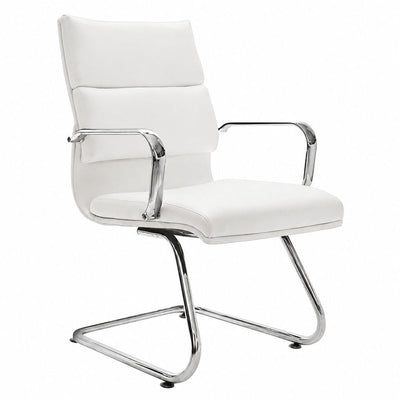 Silla de Visita para Sala de Espera - GEBESA LOFT - Varios Colores - Asiento y Respaldo Tapizado en Tactopiel - GDA200 - GEBESA - NOGAL BEAT - Silla de Visita