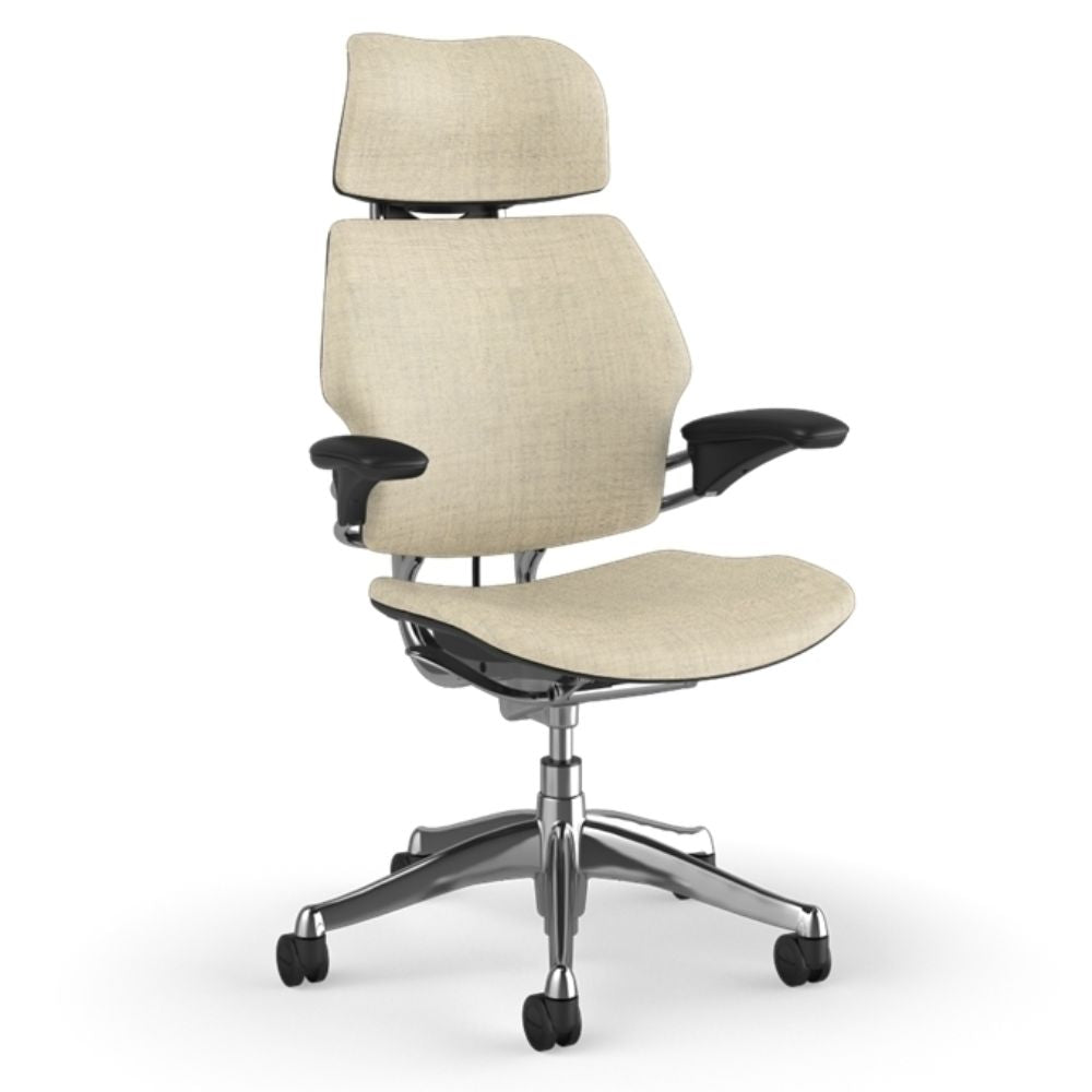 SILLA HUMANSCALE FREEDOM | Silla Directiva para Oficina | Base Estrella con Rodajas | Ergonómica | Interior - Silla Freedom - HUMANSCALE - NOGAL BEAT - Sillas de oficina