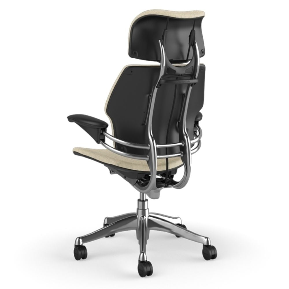 SILLA HUMANSCALE FREEDOM | Silla Directiva para Oficina | Base Estrella con Rodajas | Ergonómica | Interior - Silla Freedom - HUMANSCALE - NOGAL BEAT - Sillas de oficina