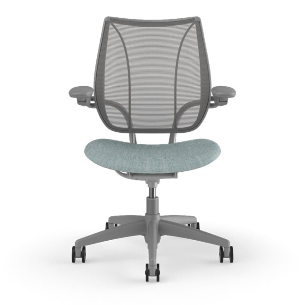 SILLA HUMANSCALE LIBERTY | Silla Directiva para Oficina | Base Estrella con Rodajas | Ergonómica | Interior - Silla Liberty - HUMANSCALE - NOGAL BEAT - Sillas de oficina