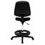 SILLA KINGSTRONG CAJERO KIT Silla Alta Cajero | Silla Alta Oficina Area Trabajo | Altura Ajustable | Base Rodajas | Asiento Tapizado | Interior - Silla Alta Cajero - Mundo In - NOGAL BEAT - 