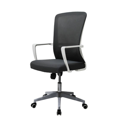 SILLA KINGSTRONG CARDONA 249W BLANCA SILL0903681 | Silla Ejecutiva Uso Empresarial Ambiente Laboral Alta Gerencia Director | Descansa - Brazos | Base Estrella Rodajas | Tapizado Mesh | Interior - SILL0903681 - Mundo In - NOGAL BEAT - Sillas de oficina