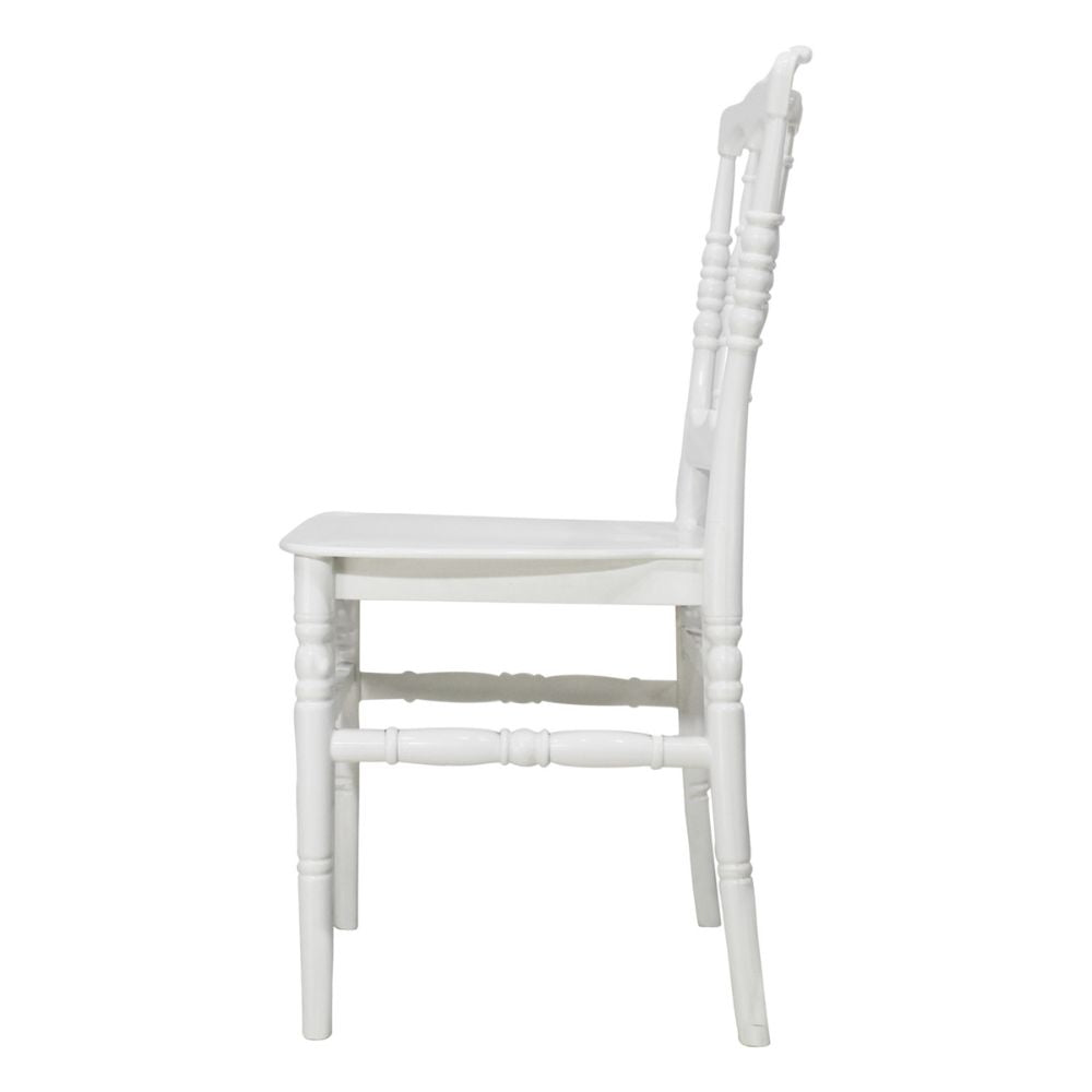 SILLA KINGSTRONG JM VERSALLES SILL0020319 | Silla Estilo Vintage Eventos Al Aire Libre Hogar | Base 4 Puntas | Una Estructura | Polipropileno | Interior + Exterior | Venta de Sillas para Eventos Restaurante Restaurantera Cafetería Fiestas Salón de Fiestas Casino de Fiestas Comercial Hotelera Hotel Terraza Exterior XV Años Jardines para Bodas Mundo In