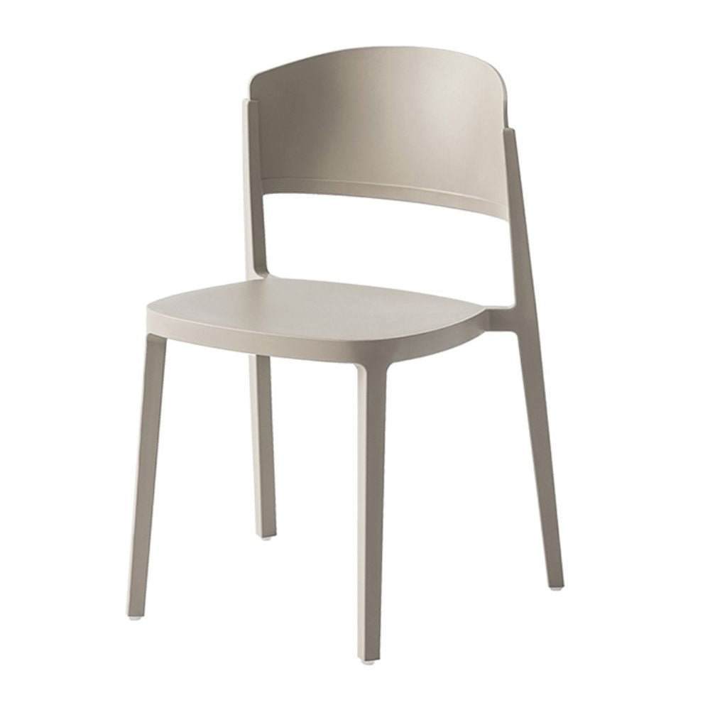 SILLA LABENZE ABUELA 155 - 20400 | Silla Ocasional para Restaurante | Apilable | 4 Patas Tecnopolímero | Interior + Exterior - 155 - 20400 - Labenze - NOGAL BEAT - silla