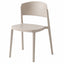 Silla - LABENZE ABUELA 155-20400 - Varios Colores - 1 Sola Pieza con 4 Patas Fijas y Apilable - 155-20400 - Labenze - NOGAL BEAT - Silla Comercial Interior
