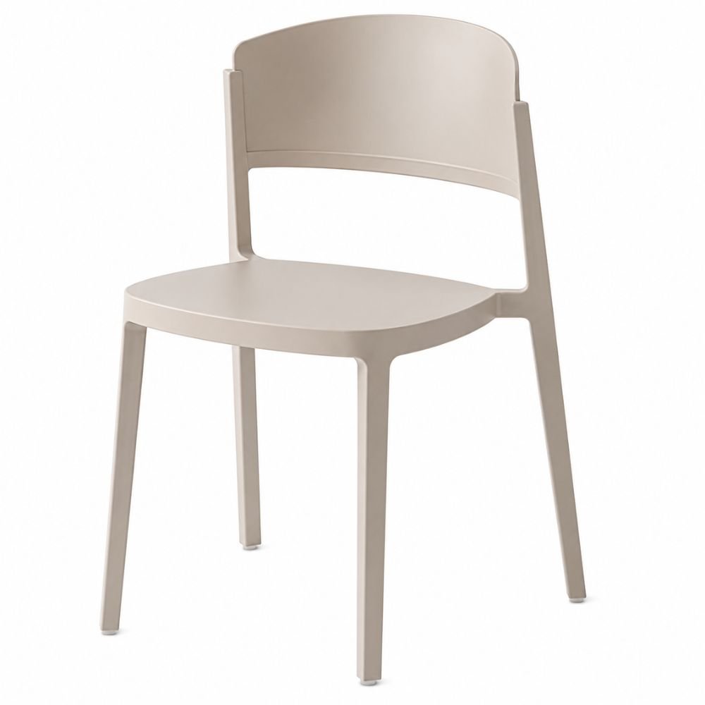 Silla - LABENZE ABUELA 155-20400 - Varios Colores - 1 Sola Pieza con 4 Patas Fijas y Apilable - 155-20400 - Labenze - NOGAL BEAT - Silla Comercial Interior