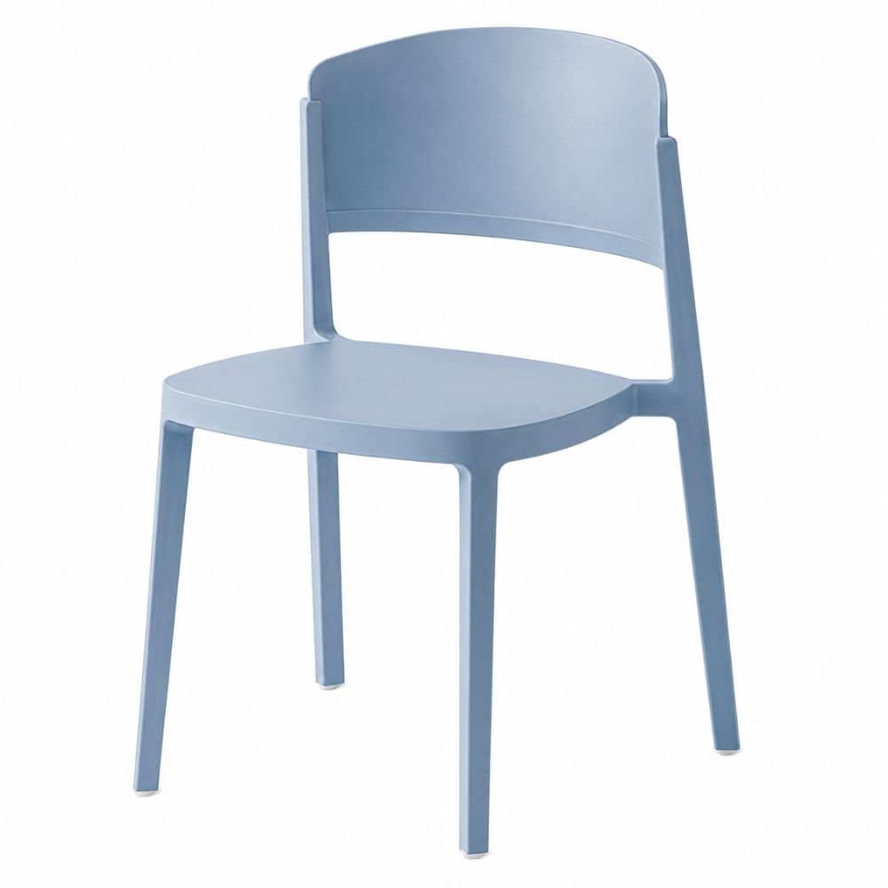 Silla - LABENZE ABUELA 155-20400 - Varios Colores - 1 Sola Pieza con 4 Patas Fijas y Apilable - 155-20400 - Labenze - NOGAL BEAT - Silla Comercial Interior
