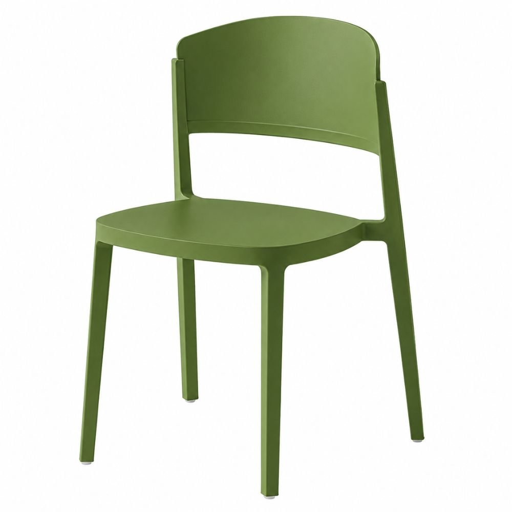 Silla - LABENZE ABUELA 155-20400 - Varios Colores - 1 Sola Pieza con 4 Patas Fijas y Apilable - 155-20400 - Labenze - NOGAL BEAT - Silla Comercial Interior