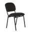 SILLA NOGAL BEAT AB - 400 | Silla Visitante | Estructura Metal | Respaldo Asiento Tapizado | Tapones Polietileno | Interior - AB - 400 - ALBAR - NOGAL BEAT - Sillas