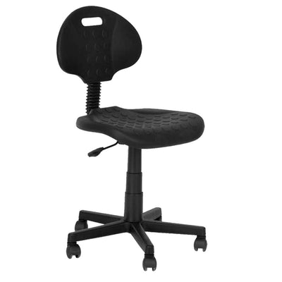 SILLA NOGAL BEAT AI - 02 | Silla Industrial | Base Nylon 5 Puntas | Respaldo Asiento Poliuretano | Altura Ajustable | Pistón Gas | Interior - AI - 02 - ALBAR - NOGAL BEAT - Sillas de oficina