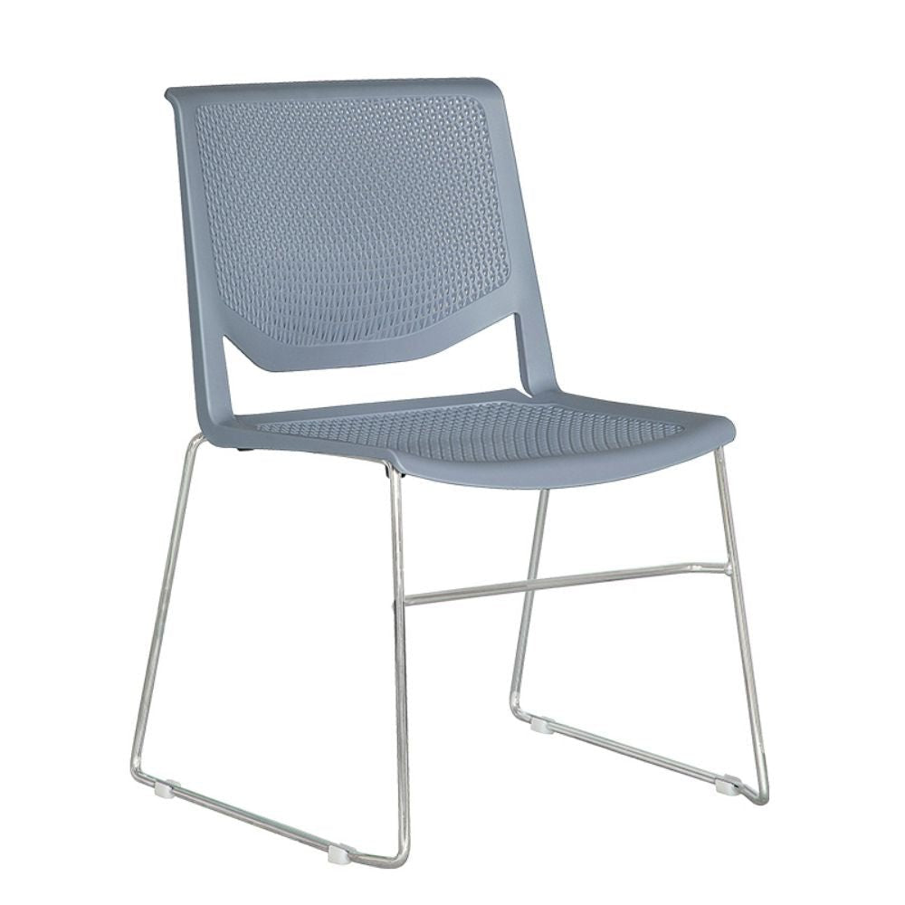 SILLA NOGAL BEAT ALBAR A - 630 | Respaldo Asiento Polipropileno | Protección UV | Estructura Cold Roll | Regatón Antiderrapante | Exterior - A - 630 - ALBAR - NOGAL BEAT - Sillas