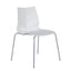SILLA NOGAL BEAT ALBAR PL - 80 | Respaldo Asiento Polipropileno | 1 Sola Pieza | Protección UV | Estructura Metal | Regatón Antiderrapante | Exterior - PL - 80 - ALBAR - NOGAL BEAT - Sillas