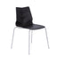 SILLA NOGAL BEAT ALBAR PL - 80 | Respaldo Asiento Polipropileno | 1 Sola Pieza | Protección UV | Estructura Metal | Regatón Antiderrapante | Exterior - PL - 80 - ALBAR - NOGAL BEAT - Sillas