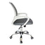 SILLA NOGAL BEAT BLACK JACK BLANCO | Silla para Oficina | Base Cromada | Polipropileno Tapizado en Malla | Interior - BLACK JACK BLANCO - MOBILIARIO EN MOVIMIENTO - NOGAL BEAT - Sillas