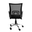 SILLA NOGAL BEAT BLACK JACK CROMADO | Silla para Oficina | Base Cromada | Polipropileno Tapizado en Malla | Interior - Black Jack cromado - MOBILIARIO EN MOVIMIENTO - NOGAL BEAT - Sillas de oficina