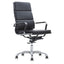 SILLA NOGAL BEAT CH - 002A | Silla Ejecutiva | Respaldo Asiento Vinil | Estructura Acero | Brazos | Base Aluminio | Rodajas | Reclinable | Interior - CH - 002A - ALBAR - NOGAL BEAT - Sillas de oficina