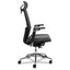 SILLA NOGAL BEAT DINAMARCA | Silla Directiva | Base Aluminio | Respaldo Alto | Asiento Deslizante | Tapiz Malla Tela | Brazos | Cabecera Ajustable | Interior - DINAMARCA - MOBILIARIO EN MOVIMIENTO - NOGAL BEAT - Sillas para oficina