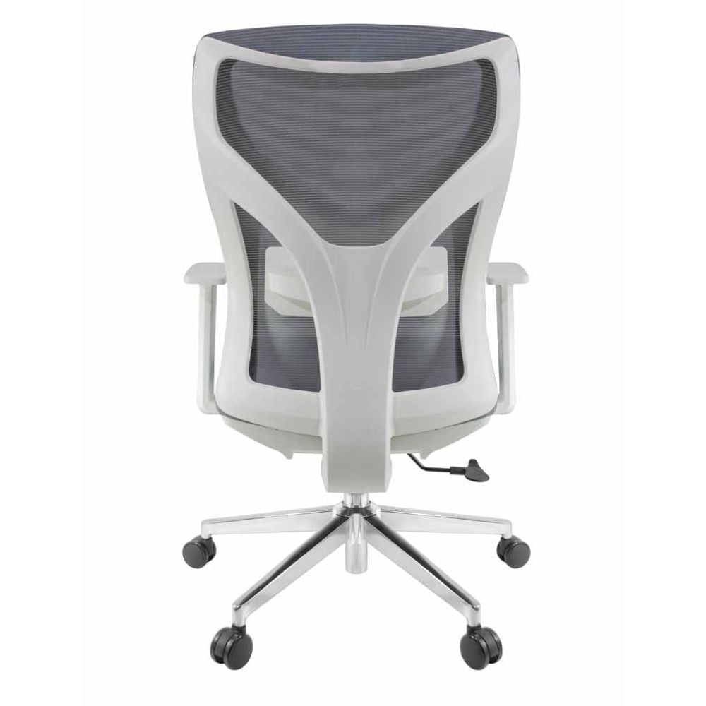 SILLA NOGAL BEAT E-12802 | Silla Gerencial | Asiento Poliuretano | Respaldo Cabecera Polipropileno | Descansabrazos | Base Metálica | Interior - E-12802 - GERSA - NOGAL BEAT - Sillas para oficina