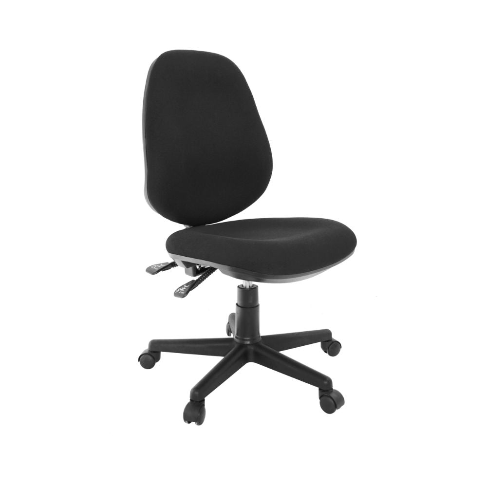 SILLA NOGAL BEAT E-13555-2 | Silla Operativa | Asiento Respaldo Hule Espuma | Base Nylon | Tapiz Tela | Interiores - E-13555-2 - GERSA - NOGAL BEAT - SIlla