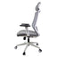 SILLA NOGAL BEAT E-20651B | Silla Gerencial | Asiento Poliuretano | Respaldo Polipropileno | Descansabrazos | Base Metálica | Tapiz Malla | Tela | Interior - E-20651B - GERSA - NOGAL BEAT - Sillas para oficina