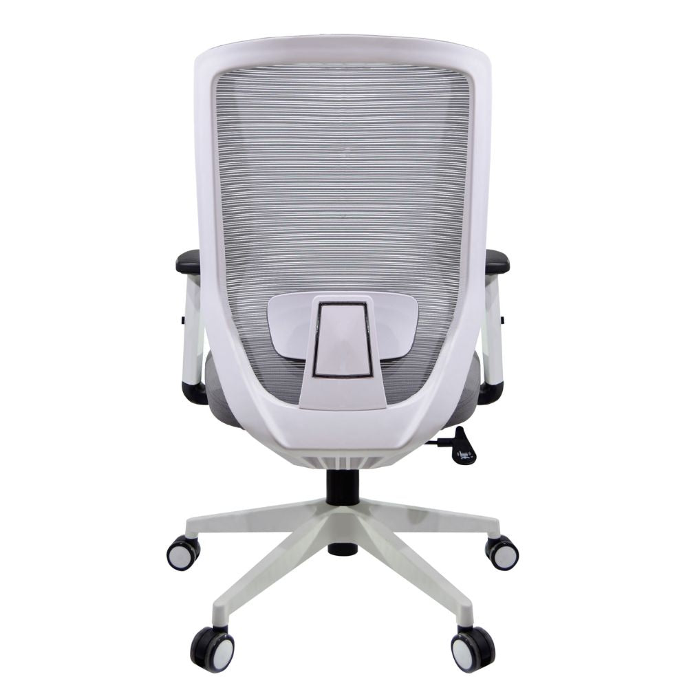 SILLA NOGAL BEAT E-20652B | Silla Gerencial | Respaldo Polipropileno | Descansabrazos | Base Nylon | Tapiz Malla | Tela | Interior - E-20652B - GERSA - NOGAL BEAT - Sillas para oficina