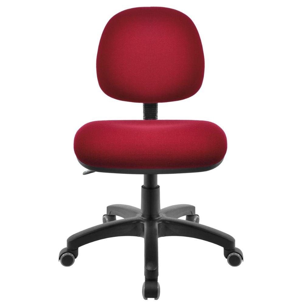 SILLA NOGAL BEAT E-21065 | Silla Operativa | Asiento Respaldo Hule Espuma | Base Nylon | Tapiz Tela Vinipiel | Interior - E-21065 - GERSA - NOGAL BEAT - Sillas para oficina