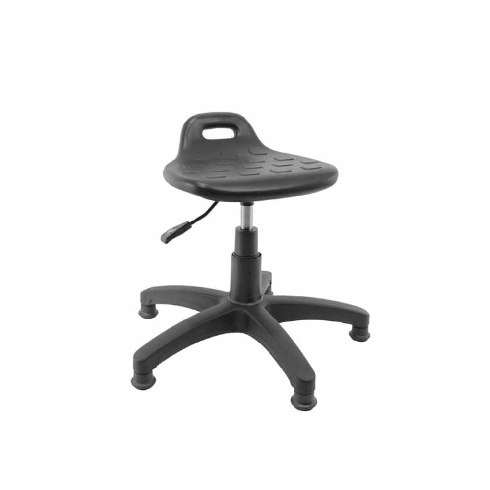 SILLA NOGAL BEAT E-28055 | Silla Industrial | Asiento Poliuretano | Base Nylon | Mecanismo Fijo | Interior - E-28055 - GERSA - NOGAL BEAT - Sillas