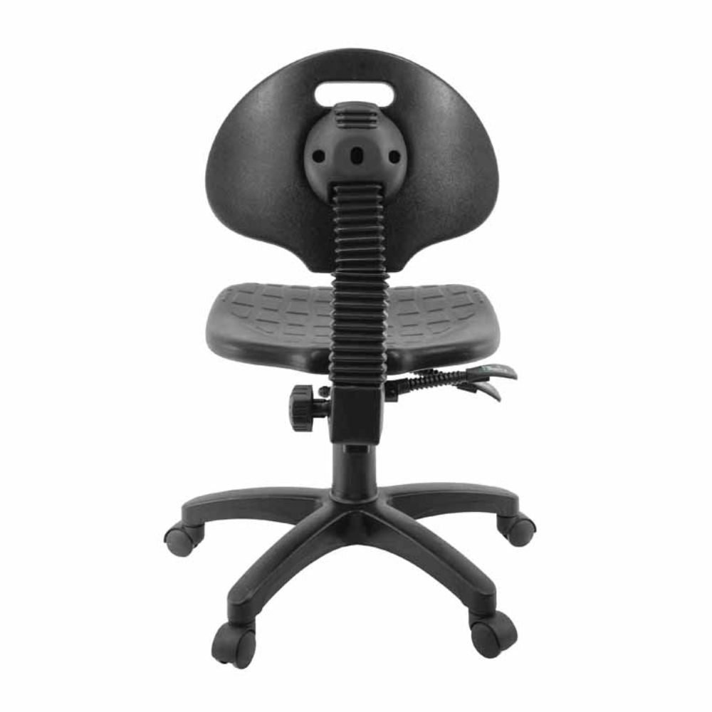 SILLA NOGAL BEAT E-28085 | Silla Industrial | Asiento Respaldo Poliuretano | Base Nylon | Interior - E-28085 - GERSA - NOGAL BEAT - Sillas