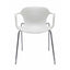 SILLA NOGAL BEAT E-33001 | Silla Ocasional para Cafetería Decorativa | Polipropileno | Estructura Metálica | Interior - E-33001 - GERSA - NOGAL BEAT - Sillas