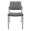 SILLA NOGAL BEAT E-50850G | Silla Visita | Respaldo Polipropileno | Tapiz Tela Vinipiel | Asiento Hule Espuma | Estructura Metal | Gris | Interior - E-50850G - GERSA - NOGAL BEAT - SIlla