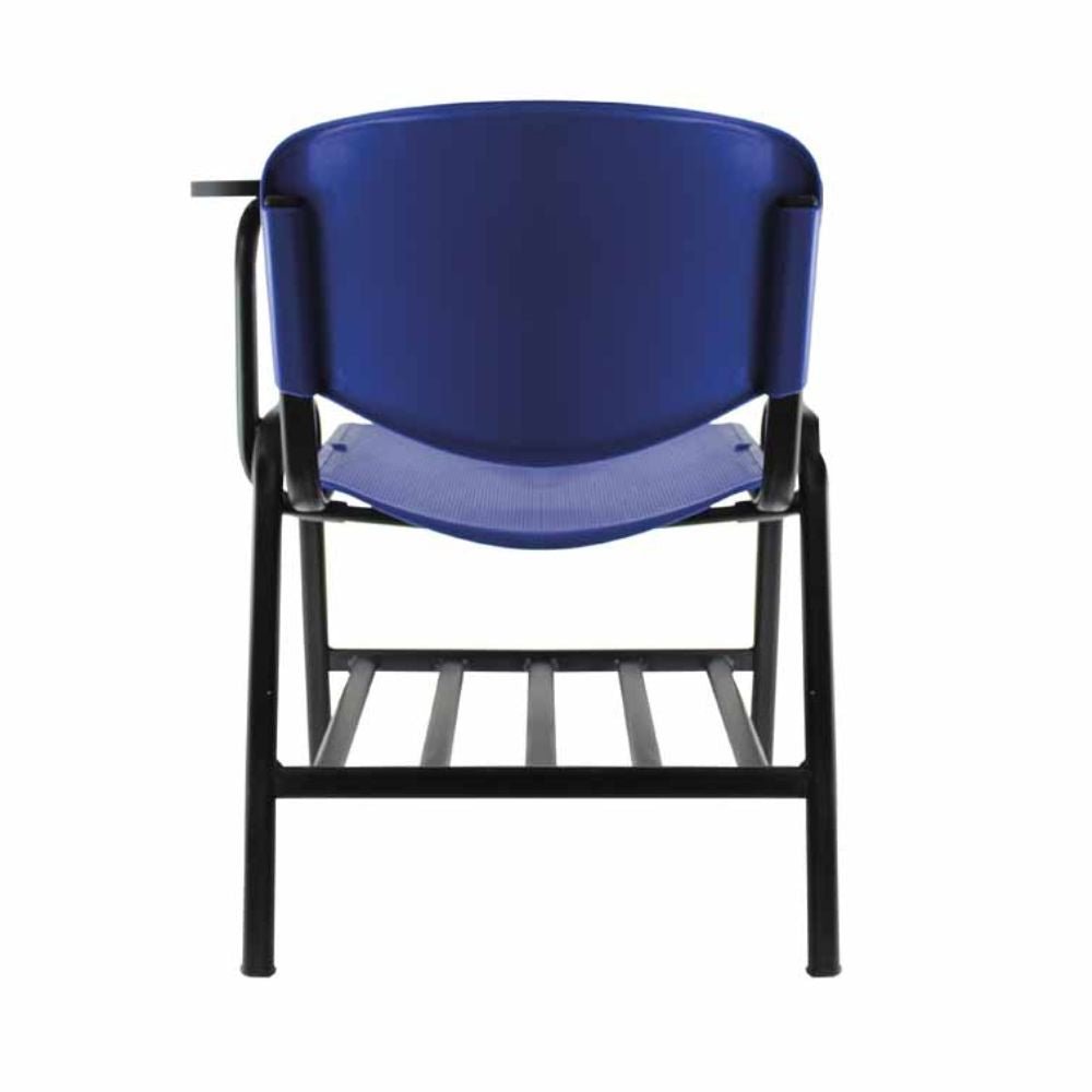 SILLA NOGAL BEAT E-71058-2 | Silla Tipo Mesabanco Ocasional para Escuela | Polipropileno Asiento y Respaldo | Estructura Metálica | Interior - E-71058-2 - GERSA - NOGAL BEAT - Sillas