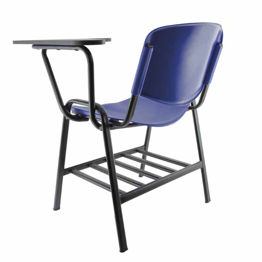 SILLA NOGAL BEAT E-71058-2 | Silla Tipo Mesabanco Ocasional para Escuela | Polipropileno Asiento y Respaldo | Estructura Metálica | Interior - E-71058-2 - GERSA - NOGAL BEAT - Sillas