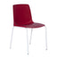 SILLA NOGAL BEAT PL - 30 | Silla de Visita para Sala de Espera | Base Tubular | Polipropileno | Interior - PL - 30 - ALBAR - NOGAL BEAT - silla