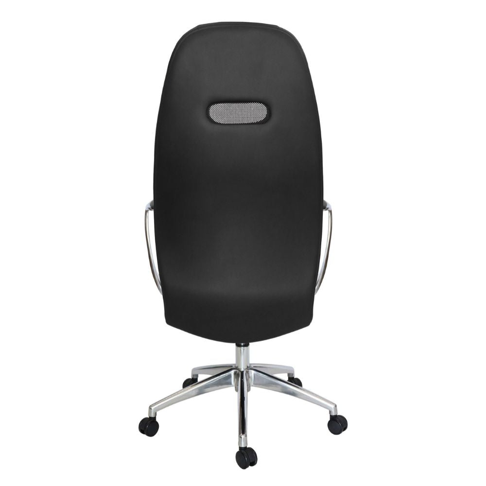 SILLA OFFIHO ALUFSEN OHE - 405negro | Silla Ejecutiva | Diseño Ergonómico | Respaldo Alto | Negro | Tapizado | Interior | Oficina Despacho Secretarial - OHE - 405negro - OFFIHO - NOGAL BEAT - silla