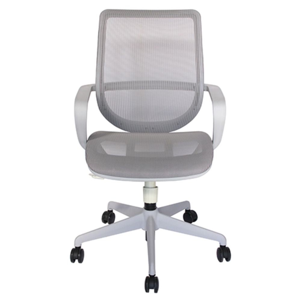 SILLA OFFIHO EVOLUTION OHE - 99gris | Silla Diseño Ergonómico Oficina Coworking | Altura Ajustable | Base Estrella | Malla | Interior - OHE - 99gris - OFFIHO - NOGAL BEAT - silla