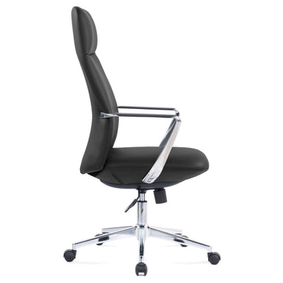 SILLA OFFIHO FENIX OHE - 165 NEGRO | Silla Ejecutiva | Diseño Ergonómico | Base Estrella | Respaldo alto | Interior | Oficina Despacho Consultorio - OHE - 165negro - OFFIHO - NOGAL BEAT - Silla para oficina