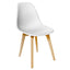 SILLA OFFIHO OHV - 124 | Diseño ergonómico | Base 4 Puntas | Varios Colores | Polipropileno | Interior | Restaurante Cafetería Comercial - OHV - 124 - OFFIHO - NOGAL BEAT - Sillas