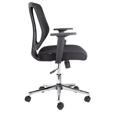 SILLA OFFIHO WIND OHE - 55negro | Silla Operativa Oficina Coworking | Base Estrella | Negro | Respaldo en Malla | Interior - OHE - 55negro - OFFIHO - NOGAL BEAT - Silla para oficina