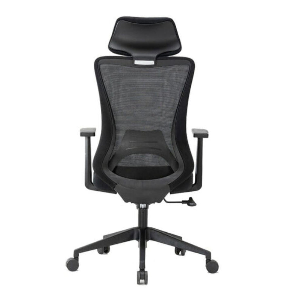 Silla de Oficina Ejecutiva - OFIK 1013 E106 - Negro - Respaldo en Malla ...