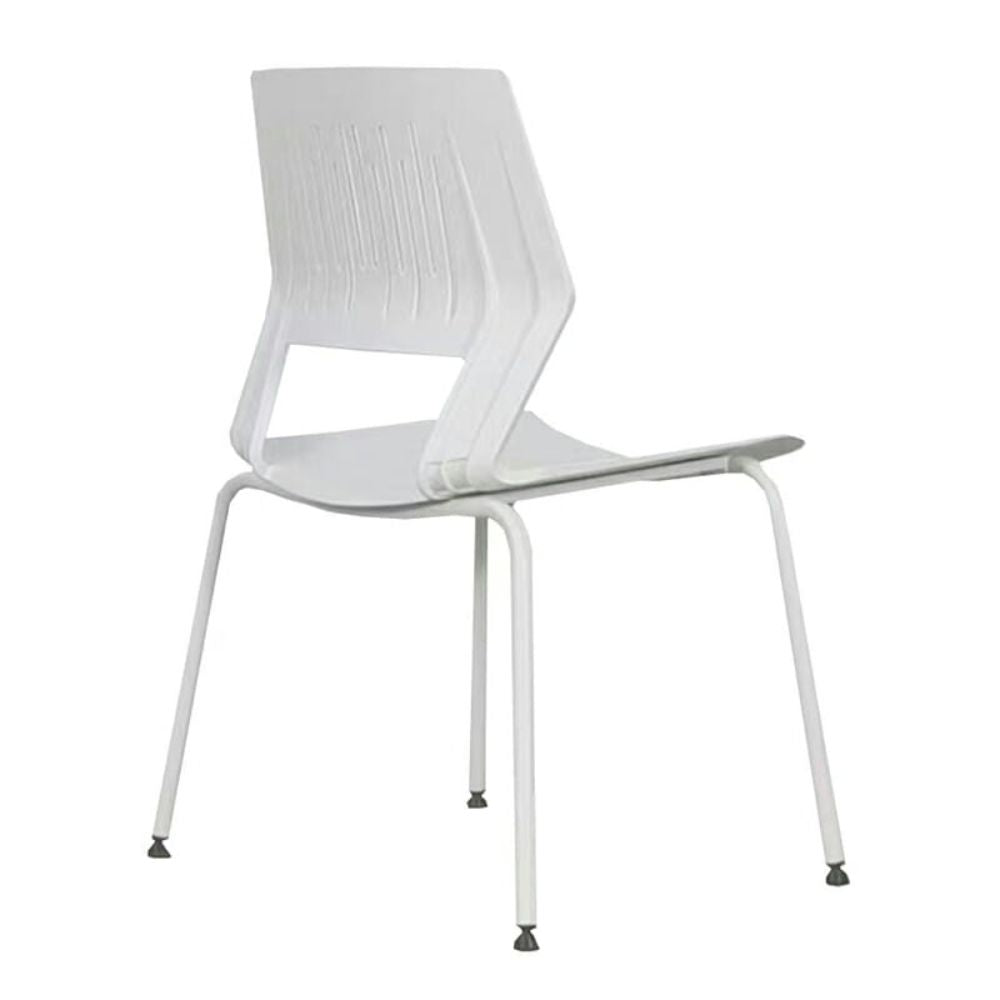 SILLA OFIK 1025 AIR | Silla de Visita para Sala de Espera Recepción | Base Acero | Plástico | Interior - 1025 - OFIK - NOGAL BEAT - Sillas