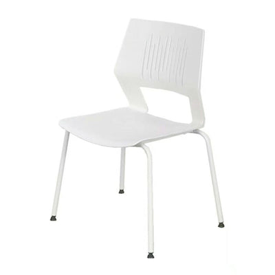 SILLA OFIK 1025 AIR | Silla de Visita para Sala de Espera Recepción | Base Acero | Plástico | Interior - 1025 - OFIK - NOGAL BEAT - Sillas