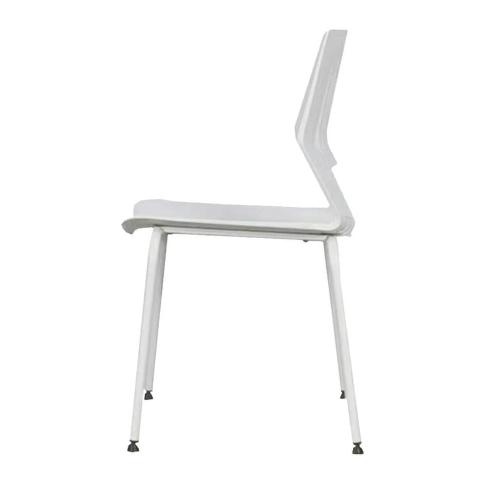 SILLA OFIK 1025 AIR | Silla de Visita para Sala de Espera Recepción | Base Acero | Plástico | Interior - 1025 - OFIK - NOGAL BEAT - Sillas