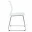 SILLA OFIK 1058 VOLT | Silla de Visita para Sala de Espera | Base Acero Cromado | Plástico | Interior - 1058 - OFIK - NOGAL BEAT - Sillas de oficina