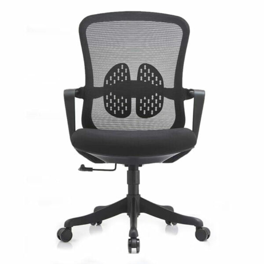 SILLA OFIK 1078 ORGANIC | Silla Operativa para Oficina | Base Estrella | Mesh Tapiz en Tela | Interior - 1078 - OFIK - NOGAL BEAT - Sillas de oficina