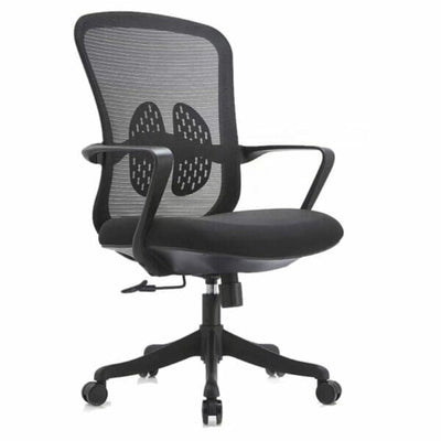 SILLA OFIK 1078 ORGANIC | Silla Operativa para Oficina | Base Estrella | Mesh Tapiz en Tela | Interior - 1078 - OFIK - NOGAL BEAT - Sillas de oficina