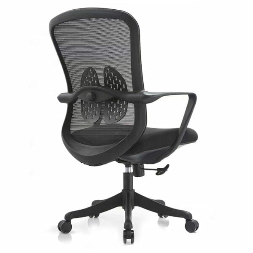 SILLA OFIK 1078 ORGANIC | Silla Operativa para Oficina | Base Estrella | Mesh Tapiz en Tela | Interior - 1078 - OFIK - NOGAL BEAT - Sillas de oficina