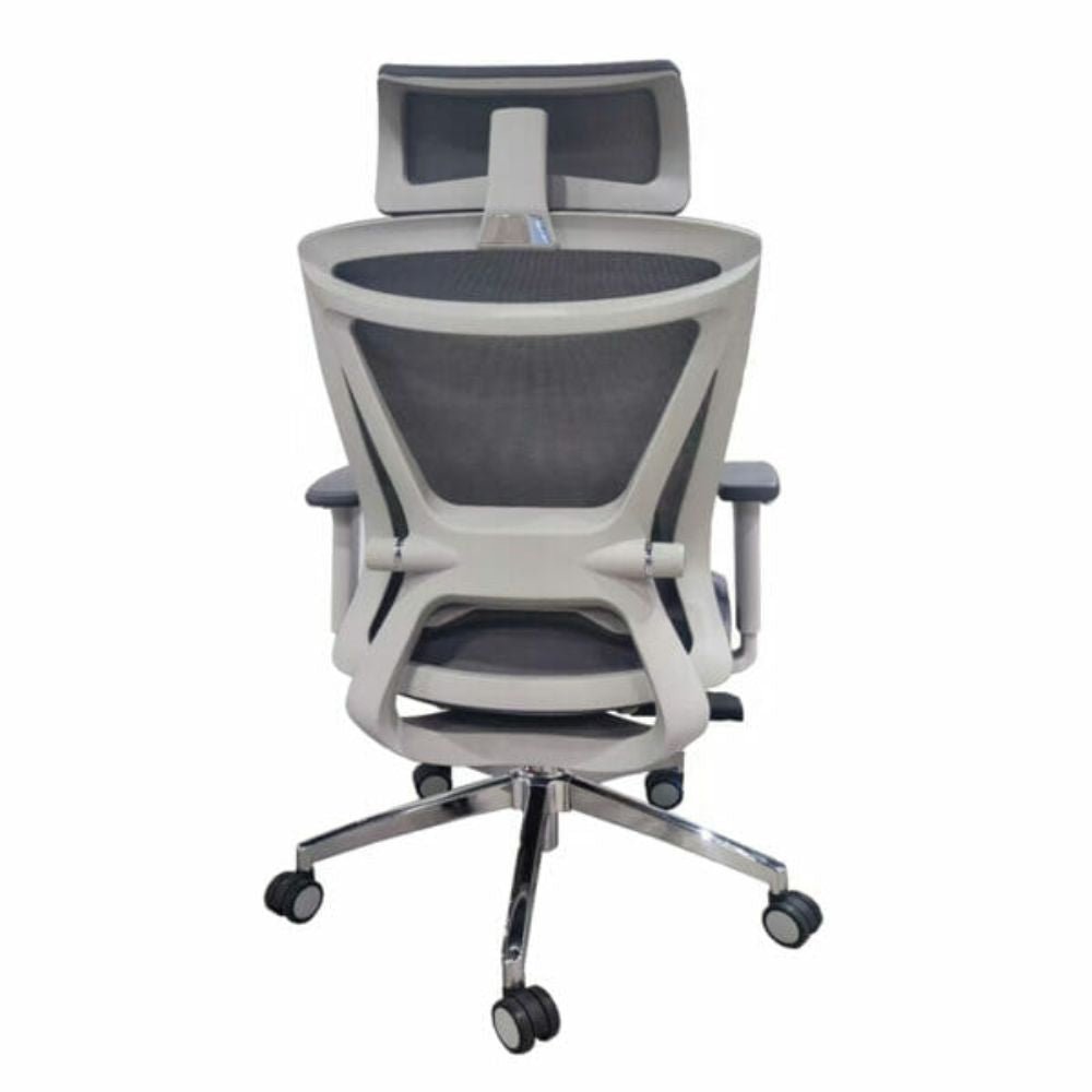 SILLA OFIK 1095 H8 | Silla Ejecutiva para Oficina | Estructura en Polipropileno | Respaldo en Mesh | Cabecera Ergonómica | Interior - 1095 - OFIK - NOGAL BEAT - Sillas